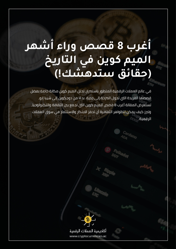 أغرب 8 قصص وراء أشهر الميم كوين في التاريخ (حقائق ستدهشك!)