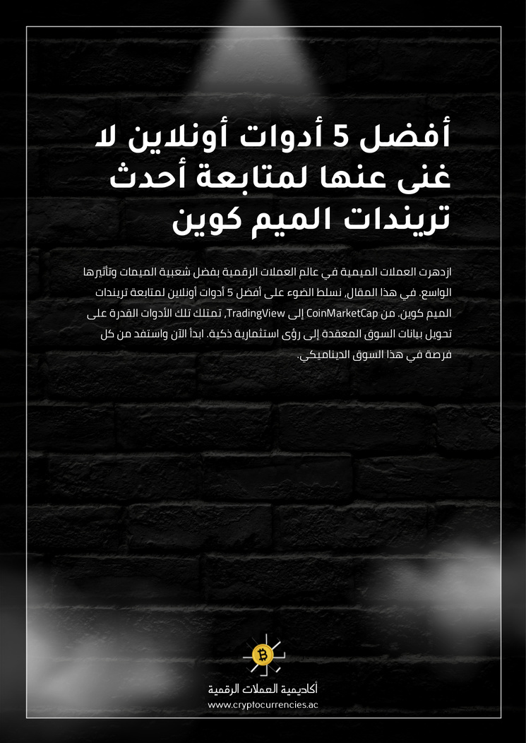 أفضل 5 أدوات أونلاين لا غنى عنها لمتابعة أحدث تريندات الميم كوين