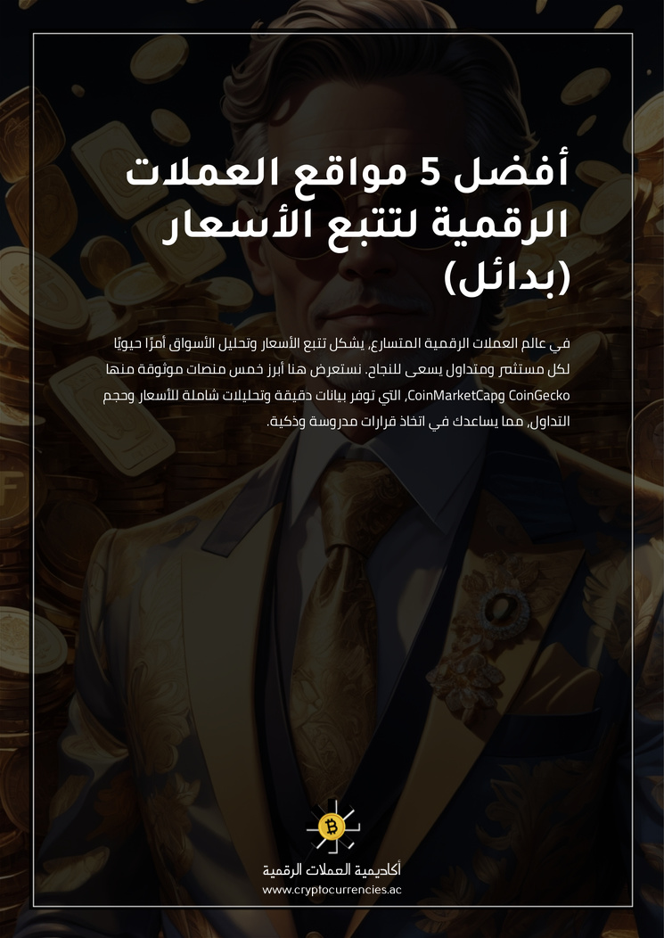 أفضل 5 مواقع العملات الرقمية لتتبع الأسعار (بدائل)