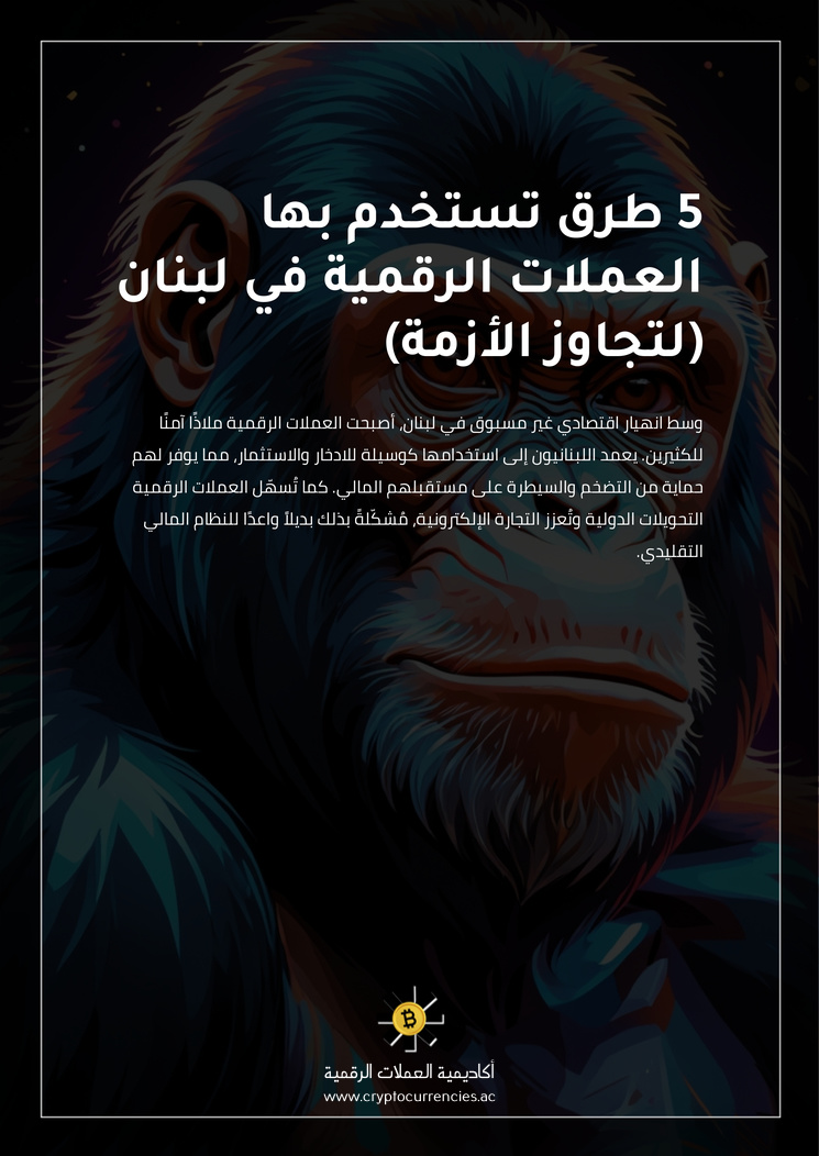 5 طرق تستخدم بها العملات الرقمية في لبنان (لتجاوز الأزمة)