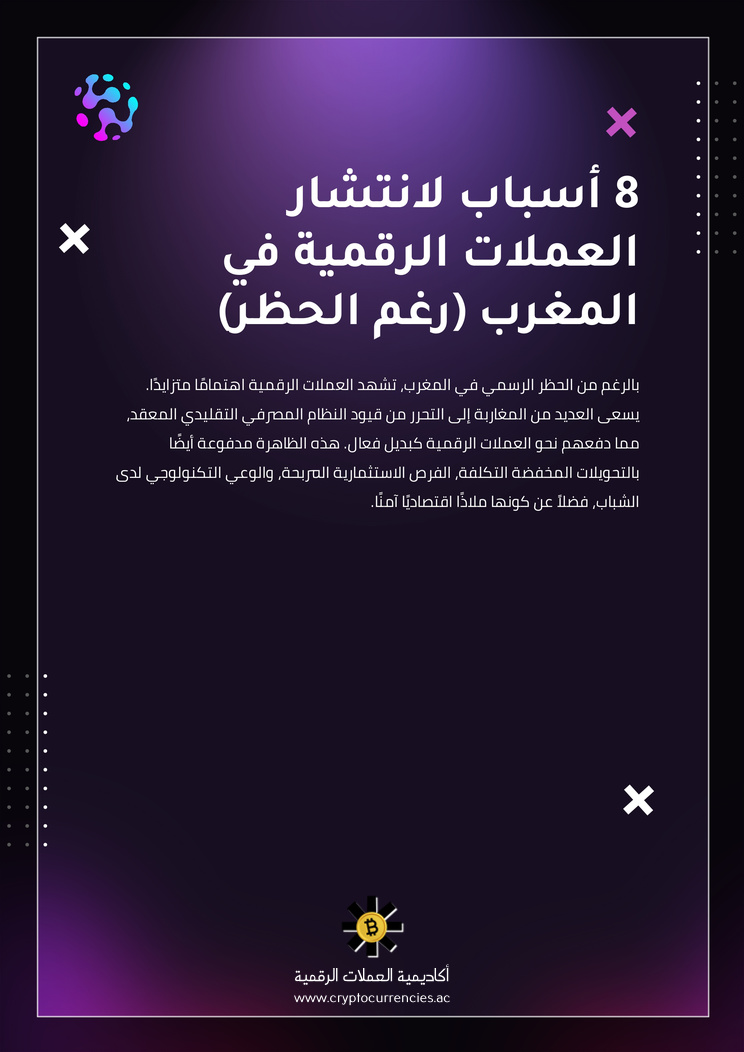 8 أسباب لانتشار العملات الرقمية في المغرب (رغم الحظر)