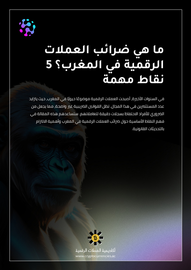 ما هي ضرائب العملات الرقمية في المغرب؟ 5 نقاط مهمة