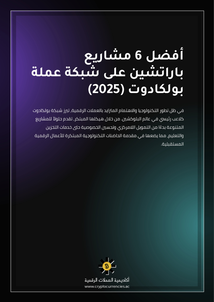 أفضل 6 مشاريع باراتشين على شبكة عملة بولكادوت (2025)