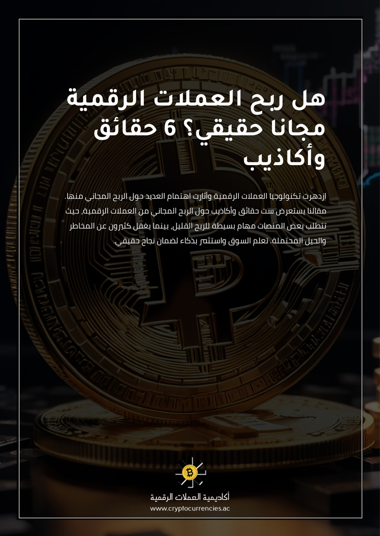 هل ربح العملات الرقمية مجانا حقيقي؟ 6 حقائق وأكاذيب