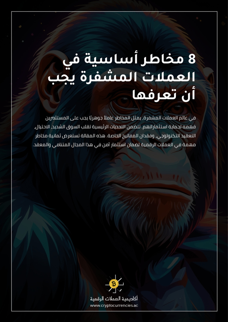 8 مخاطر أساسية في العملات المشفرة يجب أن تعرفها