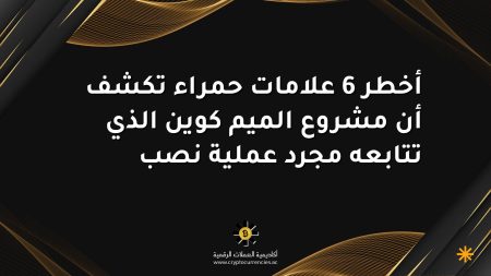 أخطر 6 علامات حمراء تكشف أن مشروع الميم كوين الذي تتابعه مجرد عملية نصب