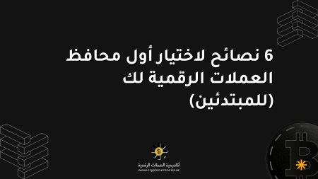 6 نصائح لاختيار أول محافظ العملات الرقمية لك (للمبتدئين)