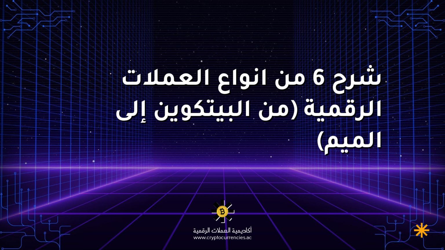 شرح 6 من انواع العملات الرقمية (من البيتكوين إلى الميم) شرح 6 من انواع العملات الرقمية (من البيتكوين إلى الميم)