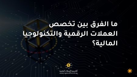 ما الفرق بين تخصص العملات الرقمية والتكنولوجيا المالية؟