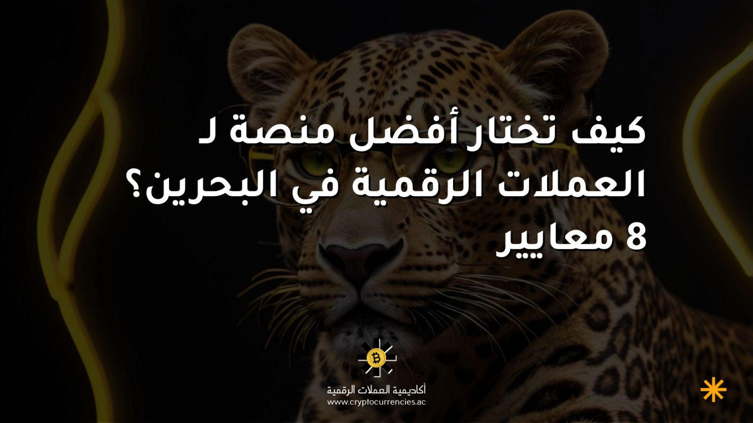 كيف تختار أفضل منصة لـ العملات الرقمية في البحرين؟ 8 معايير