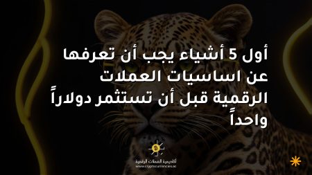 أول 5 أشياء يجب أن تعرفها عن اساسيات العملات الرقمية قبل أن تستثمر دولاراً واحداً أول 5 أشياء يجب أن تعرفها عن اساسيات العملات الرقمية قبل أن تستثمر دولاراً واحداً