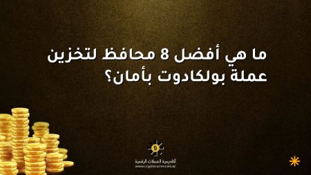 ما هي أفضل 8 محافظ لتخزين عملة بولكادوت بأمان؟