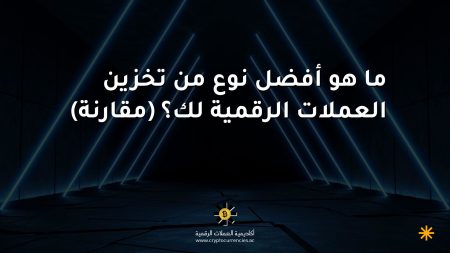 ما هو أفضل نوع من تخزين العملات الرقمية لك؟ (مقارنة)